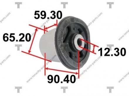 Сайлентблок рычага Nissan Micra, Note, Tiida, Bluebird, Almera TENACITY aamni1072