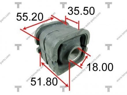 Купить Сайлентблок рычага TENACITY aamsu1014 (фото1) подбор по VIN коду, цена 267 грн.