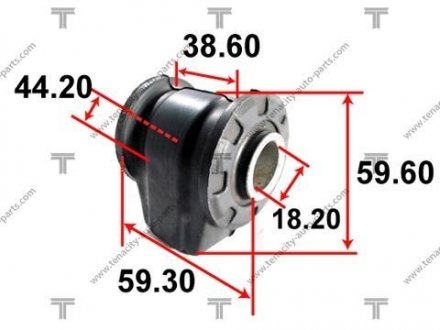 Сайлентблок важеля TENACITY aamto1005