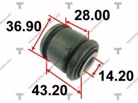 Втулка рулевой рейки toyota camry 01-11 TENACITY aamto1077