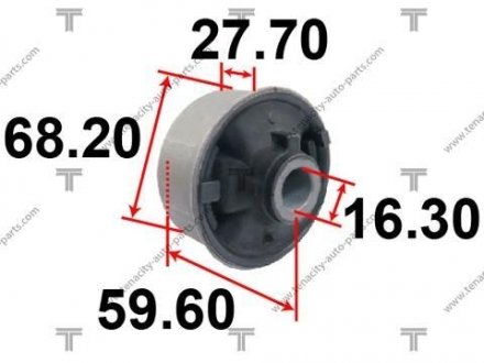 Сайлентблок рычага TENACITY aamto1145