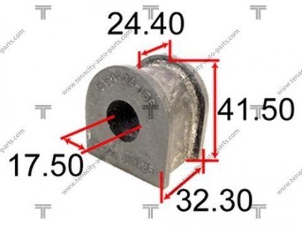 Купити Втулка стабілізатора TENACITY asbma1007 (фото1) підбір по VIN коду, ціна 162 грн.