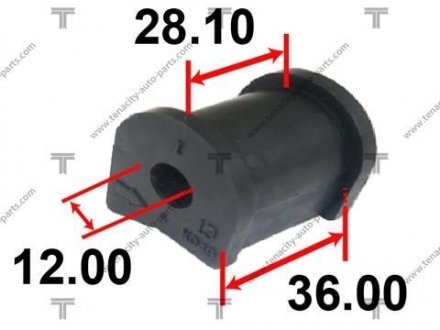 Втулка стабілізатора Toyota Carina TENACITY asbto1004