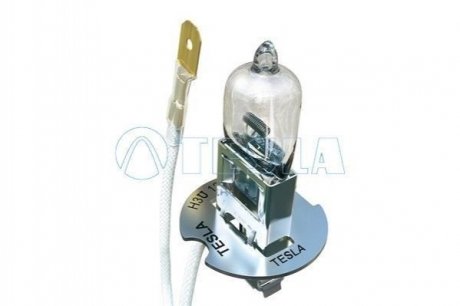 Лампа галогенная H3 12V 55W PK22s Opel Corsa, BMW E30, Alfa Romeo 33, Ford Escort, Mercedes W124, S124, Opel Kadett, Ford Orion, Mercedes C124, C207, C238, A124, A207, A238, G-Class TESLA b10301