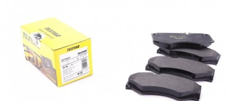Комплект гальмівних колодок з 4 шт. дисків Mercedes T1/T2 TEXTAR 2078401