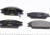 Колодки тормозные (передние) Hyundai Accent I/II 89-06/Getz 02-11 (Akebono) Honda Accord, Hyundai Accent, Lantra, Pony, Getz TEXTAR 2101202 (фото5)