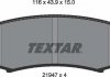 Купить Колодки тормозные (задние) Toyota Land Cruiser/Lexus GX 02- (Sumitomo) TEXTAR 2194701 (фото5) подбор по VIN коду, цена 1233 грн.