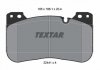 Купити Колодки гальмівні (передні) BMW 5 (G30/F90) 17- /X5 (G05/F95) 19- (Brembo) Q+ BMW G30, G15, G14, X5, X6, G16 TEXTAR 2244101 (фото1) підбір по VIN коду, ціна 12456 грн.