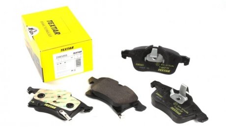 Колодки тормозные (передние) Opel Combo 01(Teves) Q+ SAAB 9-5, 9-3, Opel Astra, Zafira TEXTAR 2383201