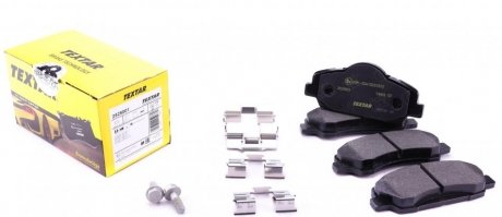 Комплект гальмівних колодок з 4 шт. дисків TEXTAR 2525001
