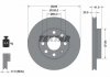 Купити Диск гальмівний (передній) Opel Astra F/Kadett E 91- (236x20) PRO Opel Corsa, Kadett, Vectra, Ascona, Astra, Combo, Daewoo Nexia, Lanos, Zaz Sens TEXTAR 92029603 (фото1) підбір по VIN коду, ціна 1227 грн.
