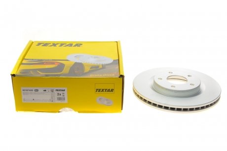 Тормозной диск (передний) Nissan X-Trail 2.0/2.5dCi 07-/Juke 1.6 10- (296x26) PRO+ TEXTAR 92167405