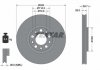 Купити Диск гальмівний (передній) Fiat 500X/Jeep Compass/Renegade 14- (305x28) PRO Jeep Compass TEXTAR 92293903 (фото2) підбір по VIN коду, ціна 3536 грн.