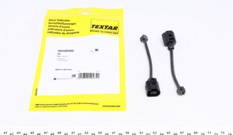 Датчик зносу гальмівних колодок (задніх) VW Touareg 3.0-4.2 10- (к-кт 2шт) Volkswagen Touareg TEXTAR 98045400