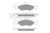 Купить Колодки тормозные передние TOMEX Brakes tx 10-28 (фото1) подбор по VIN коду, цена 581 грн.