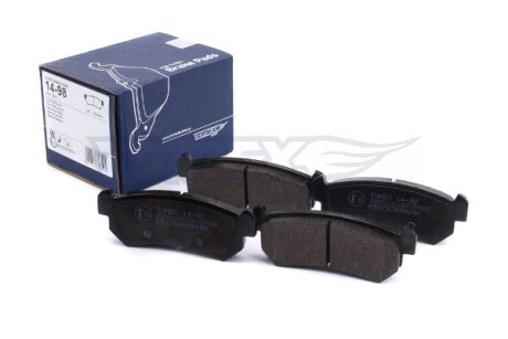 Колодки гальмівні задні TOMEX Brakes tx 14-98