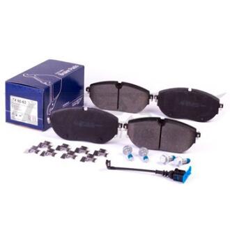 Колодки тормозные передние TOMEX Brakes tx 60-63