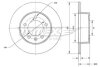 Купити Диск тормозной задний Renault Master, Opel Movano TOMEX Brakes tx 70-37 (фото1) підбір по VIN коду, ціна 1408 грн.