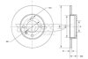 Купить Диск тормозной передний TOMEX Brakes tx 70-88 (фото1) подбор по VIN коду, цена 919 грн.