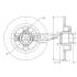 Купить Диск тормозной задний TOMEX Brakes tx 71-811 (фото1) подбор по VIN коду, цена 2172 грн.
