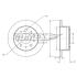 Купить Диск тормозной задний TOMEX Brakes tx 72-35 (фото1) подбор по VIN коду, цена 2010 грн.