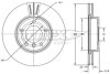 Купить Диск тормозной передний TOMEX Brakes tx 72-85 (фото1) подбор по VIN коду, цена 1318 грн.