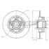 Купить Диск тормозной задний TOMEX Brakes tx 73-561 (фото1) подбор по VIN коду, цена 2484 грн.