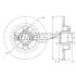 Купить Диск тормозной задний TOMEX Brakes tx 73-581 (фото1) подбор по VIN коду, цена 2527 грн.