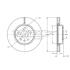 Купити Диск тормозной передний TOMEX Brakes tx 73-89 (фото1) підбір по VIN коду, ціна 2104 грн.
