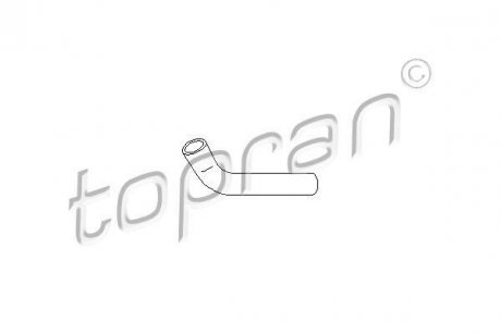 Купити Шланг радіатора Audi 80 TOPRAN / HANS PRIES 100218 (фото1) підбір по VIN коду, ціна 257 грн.