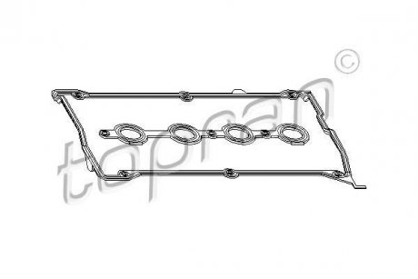 Купить Прокладки клапанной крышки (комплект) Audi A4, A6, A3, Volkswagen Passat, Skoda Octavia, Volkswagen Golf, Sharan, Audi TT, Seat Toledo, Volkswagen Bora, Seat Leon TOPRAN / HANS PRIES 101113 (фото1) подбор по VIN коду, цена 559 грн.