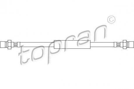 Шланг тормозной Volkswagen LT TOPRAN / HANS PRIES 103358