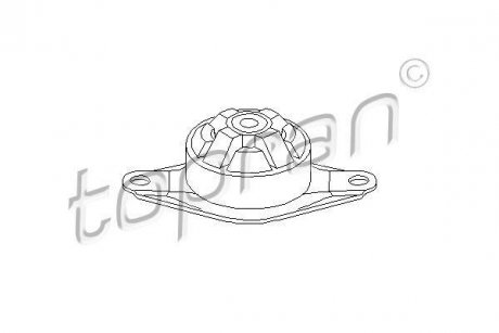 Подушка двигателя Audi 100 TOPRAN / HANS PRIES 103648