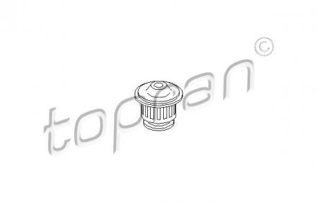 Подушка двигателя Audi 80, Volkswagen Passat TOPRAN / HANS PRIES 104289