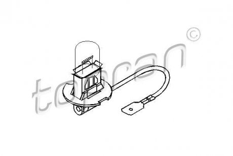 Автомобільна лампа H3 12V 55W PK22s Toyota Camry, Corolla, Land Cruiser, Celica, 4-Runner, Avalon, Avensis TOPRAN / HANS PRIES 104498