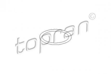 Кольцо уплотнительное фильтра масл. радиатора VW/Audi Audi 80, 100, Volkswagen Golf, Jetta, Passat, Scirocco, Corrado, Transporter, Vento, LT, Seat Toledo TOPRAN / HANS PRIES 104 526