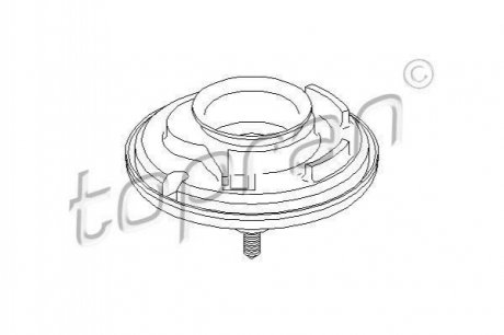 Тарелка пружины Audi A8, A4, Volkswagen Passat, Audi A6, Skoda Superb TOPRAN / HANS PRIES 108299
