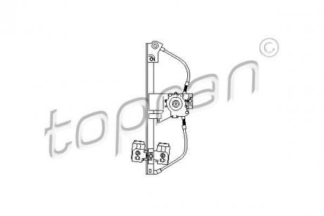 Стеклоподъемник Volkswagen Golf, Vento TOPRAN / HANS PRIES 108672