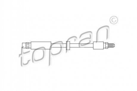 Тормозной шланг Audi 100, A6, Allroad TOPRAN / HANS PRIES 108909