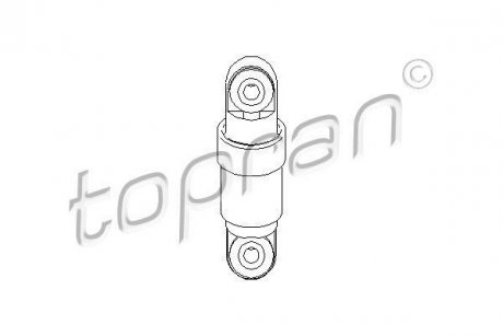Купить Амортизатор натяжника Volkswagen LT, Transporter TOPRAN / HANS PRIES 109155 (фото1) подбор по VIN коду, цена 1369 грн.