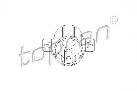 Подушка КПП TOPRAN / HANS PRIES 110 982