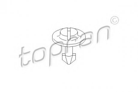 Купить Клипса TOPRAN / HANS PRIES 111111 (фото1) подбор по VIN коду, цена 168 грн.