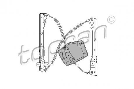 Стеклоподъемник Volkswagen Golf TOPRAN / HANS PRIES 111269