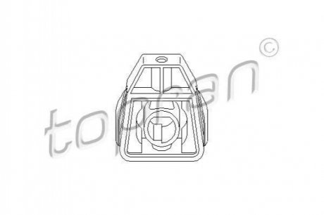 Подушка радиатора Skoda Fabia, Volkswagen Polo, Seat Ibiza, Cordoba TOPRAN / HANS PRIES 112414