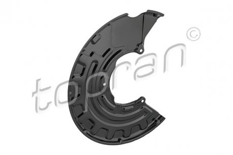 Купить Кожух тормозного диска R Volkswagen Passat, Seat Leon, Volkswagen Golf, Skoda Superb, Audi TT, Volkswagen Scirocco, Audi A3, Volkswagen Jetta, EOS, CC TOPRAN / HANS PRIES 117966 (фото1) подбор по VIN коду, цена 596 грн.