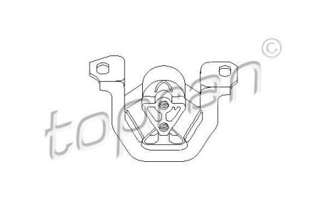 Подушка двигателя Opel Vectra, Astra TOPRAN / HANS PRIES 201394