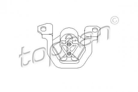 Купить Подушка двигателя Opel Vectra, Astra TOPRAN / HANS PRIES 201394 (фото1) подбор по VIN коду, цена 633 грн.