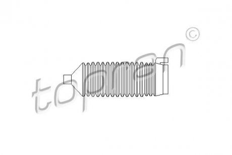 Пильник Opel Astra, Zafira, Meriva TOPRAN / HANS PRIES 205791