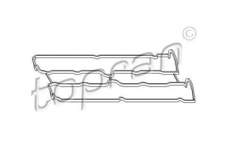 Прокладка клапанной крышки Opel Vectra, Astra, Zafira, Corsa, Meriva, Combo, Chevrolet Lacetti TOPRAN / HANS PRIES 206133