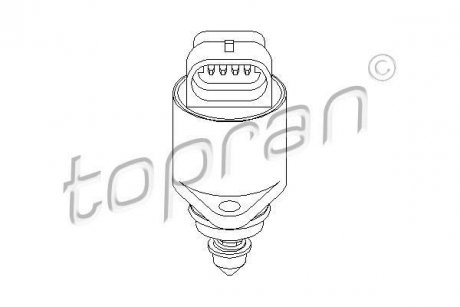 Купить Регулятор холостого хода Opel Corsa, Astra, Combo, Vectra, Zafira TOPRAN / HANS PRIES 206169 (фото1) подбор по VIN коду, цена 514 грн.